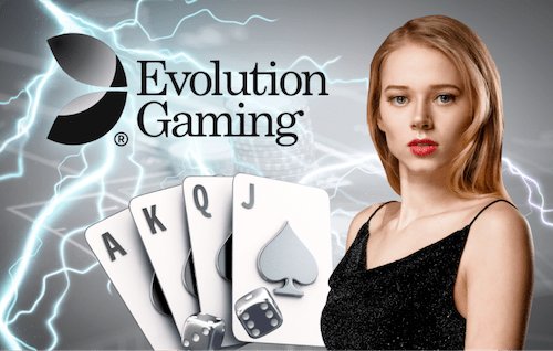 EVOLUTION GAMING บาคาร่าสด คาสิโนออนไลน์ เสือ มังกร บนเว็บ EZ Casino